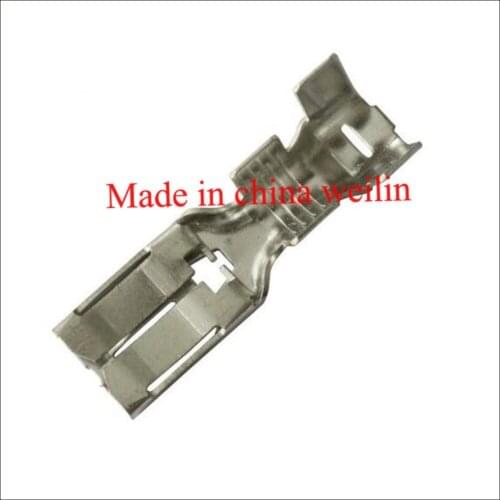 100pcs terminal DJ628A-8D Male connector female wire connector Plugs socket Fuse box Wire harness Soft Jacket