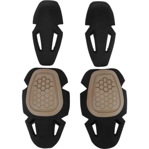 4pcs/set Airsoft Hunting Protective Gear Knee Pads Elbow Pads Paintball Skate Scooter Kneepads Sports Safety Guard