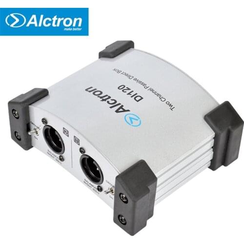 Alctron DI-120 DI Direct Box New Arrive Passive Stereo DI Direct Box 2 Channels Alctron DI120