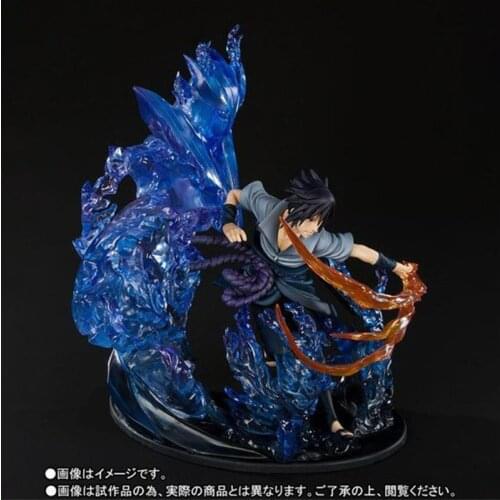 Anime Na PVC Action Figure Zero Fire Sasuke Susanoo Relation Collectible Model Toy Figurine Doll 21.5cm