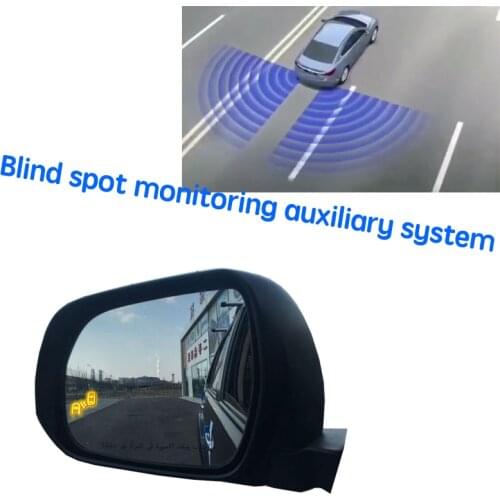 Car BSD BSM BSA Blind Area Spot Warning Drive Mirror Rear Radar Detection System For TOYOTA Fortuner SW4 AN150 AN160 2015~2020