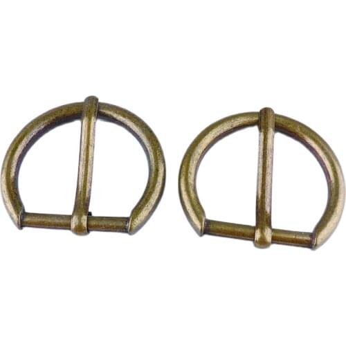 10 PCS Bronze 27mm Belt Buckle Snap Rectangle Ring Leather Bag Shoe Strap Belt Web Craft Sewing DIY Handmade Tools