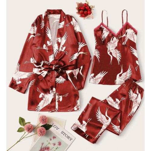 Женские атласные пижамы DIANRUO China At AliExpress