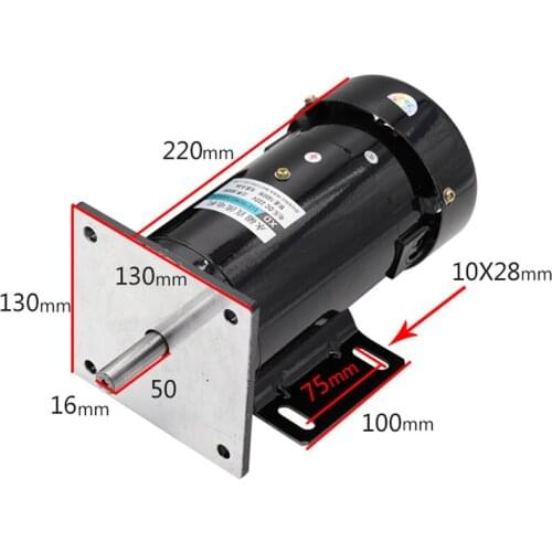 300W DC permanent magnet motor / 220V speed motor / 1800 high-speed variable speed reversing motor
