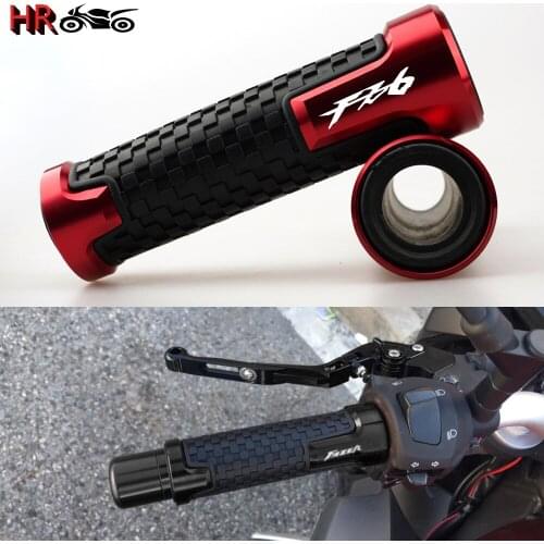 Hot Deals 7/8" 22mm Motorcycle Handle Bar Grips For Yamaha FZ1 FZ6 FZ8 FAZER FZR400RR FZ-09 FZ-07 FZ6R FZ6S FZ6N Handlebar Grip
