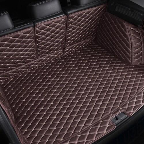 Full Coverage Car Trunk Mats for RENAULT Megane Koleos Laguna Kadjar Scenic Espace Fluence Duster Koleos Car Accessories