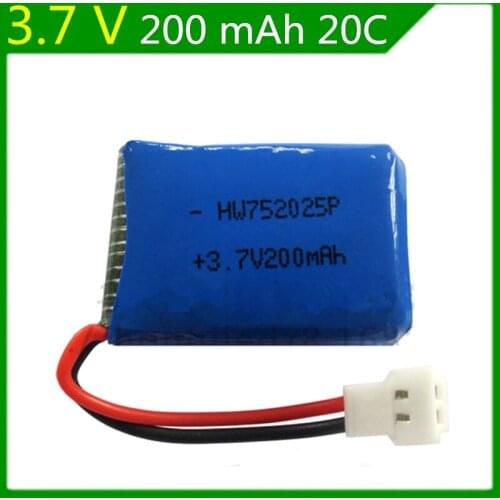X4 X11 X13 drone battery remote control aircraft 3.7V 200mAh model lithium battery