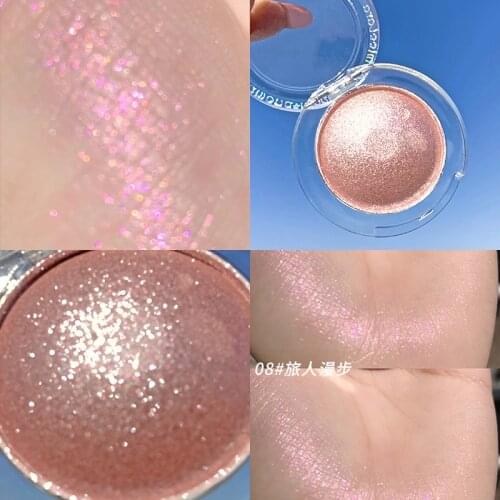 Miss lara 4 Colors Highlighter Facial Palette Makeup Glow Face Contour Shimmer Powder Illuminator Highlight Cosmetics