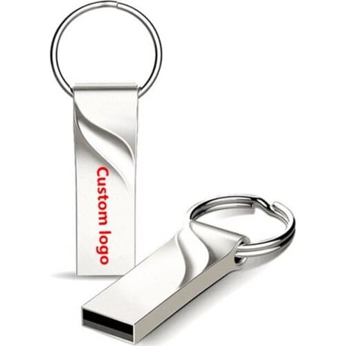 Custom DIY LOGO New Metal usb 2.0 memory flash stick pen drive