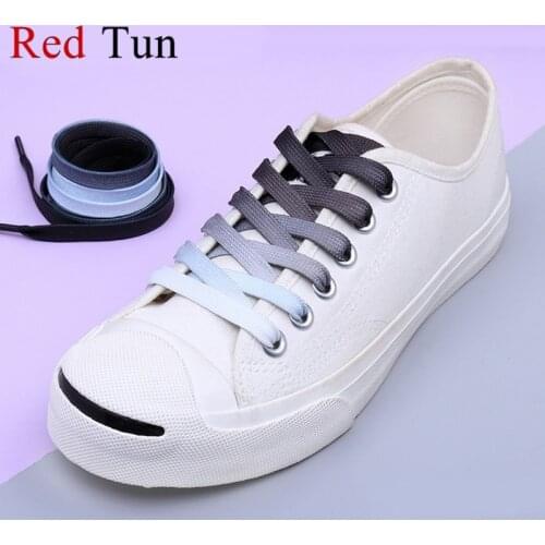 95cm Colorful Shoelaces Flat Shoe laces Fashion Canvas Leisure Candy Party Fabric Shoelace Woman And Men Shoe lace