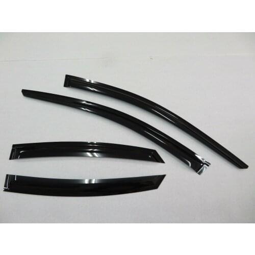 Fit For Honda XRV 2015-2018 High quality Acrylic black Window Visor Vent Sun Shade Rain Guard Door Visor 4pcs