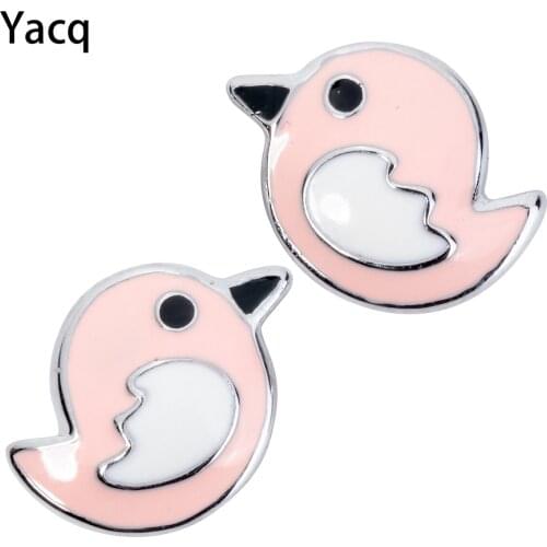 925 Sterling silver easter chicks stud earrings animal costume fashion jewelry gift women girls her daughters dropshipping YHE50