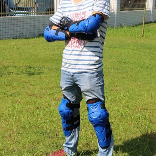 Motorcycle protective gear shatter-resistant protective gear knee pads elbow four-piece suit cross-country riding equipment K11H