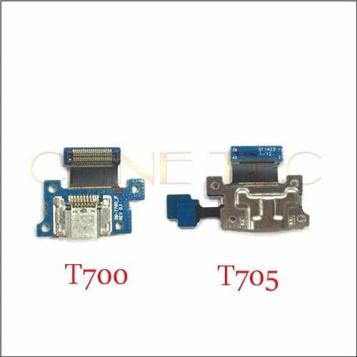 10pcs New For Samsung Galaxy Tab S 8.4 T700 T705 SM-T700 SM-T705 USB Charging Charger Port Flex Cable Repair Part