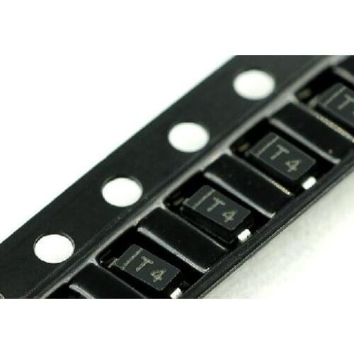 100PCS/LOT SMD Switch Diode IN4148 1N4148W T4 Screen Printing SOD123 1206 Volume