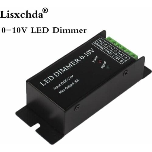 Airmail shipping, input 0-10V dimmer singal,1 channel 8A,12