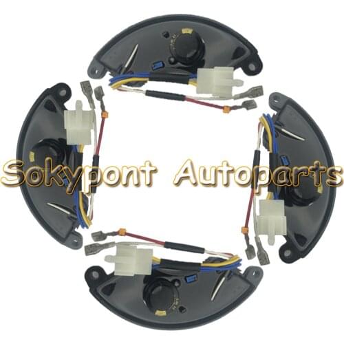 AVR Automatic Voltage Regulator Generator For 4KW 5KW 5.5KW 6KW 6.5KW 7KW 7.5KW Single Phase Gasoline or Diesel Generator 4pc