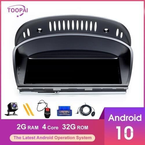 TOOPAI 8.8" Carplay Multimedia Android 10 For BMW E60 E61 E62 E63 E90 E91 E92 E93 M3 M5 Auto Radio GPS Navigation Car Player