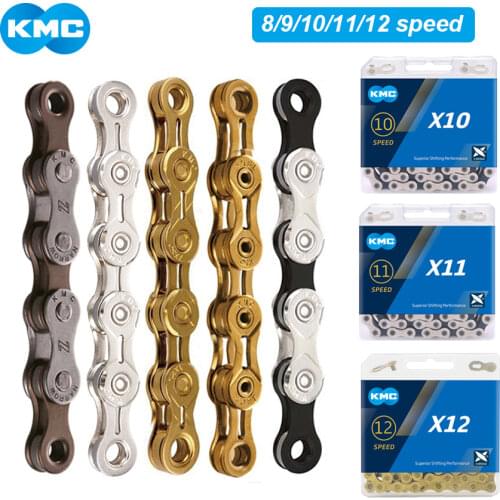 Original KMC X12 X11 X10 Chain Mtb Road Bicycle Chains for SHIMANO SRAM Campagnolo All 10 11 12 speed Derailleur System