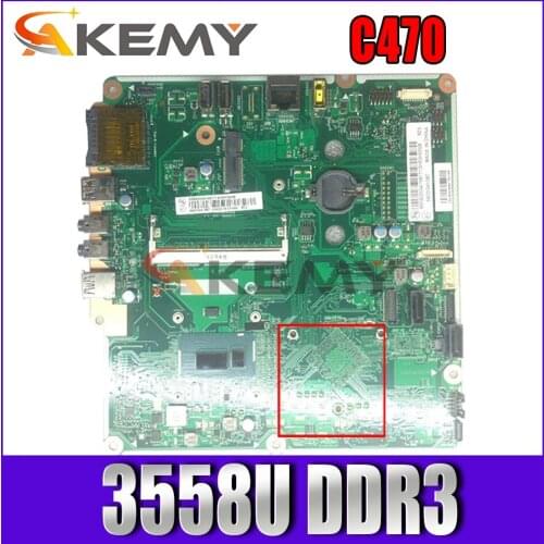 For Lenovo PC AIO C470 Motherboard CIHASWS1 VER1.0 C470 Mainboard with 3558U DDR3 100% test work