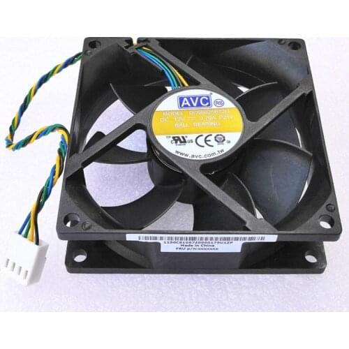 DS08025B12U P217 New For AVC 8025 8cm PWM Cooling Fan 4-Wire Double Ball 12V 0.70A 4Pin