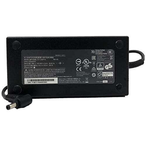Huiyuan Fit for chicony Z7 G8 Z8 A11-200P1A Adapter 19V 10.5A 200W with Cable