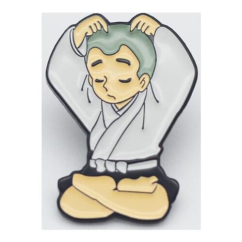 Customized Cute Japanese Anime Schoolbag Decoration Cartoon Metal Badge Lapel Pin Can be Customized with Your Logo