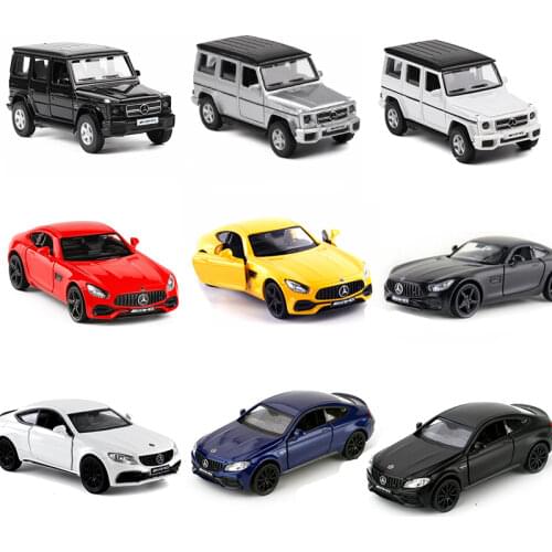 High Simulation Model Cars Diecasts Luxury Alloy Vehicle CLS S600 C63 AMG 1/36 Model Car Collection Toy For Kids V029