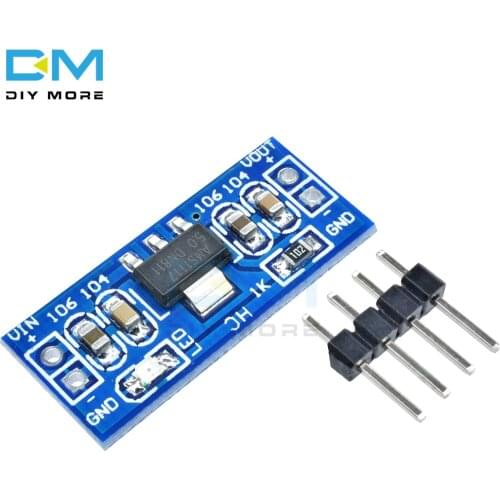5PCS AMS1117 6-12V turn to 5V DC-DC Step Down Power Supply Module For Arduino Raspberry pi PCB Board AMS1117-5V