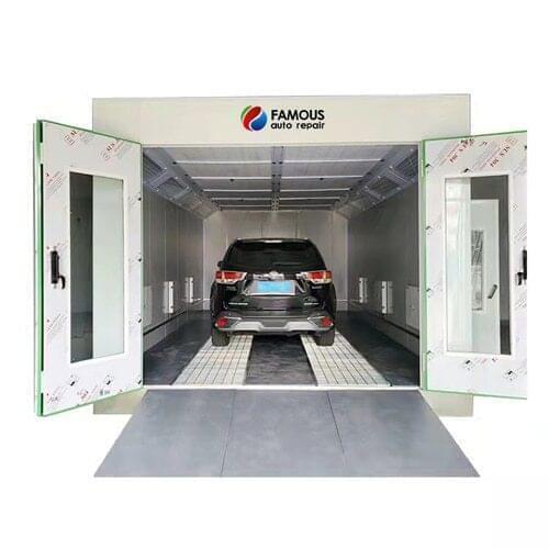 Spray booth exhaust fan spray booth gas heater sparay paint cabine FMS8200