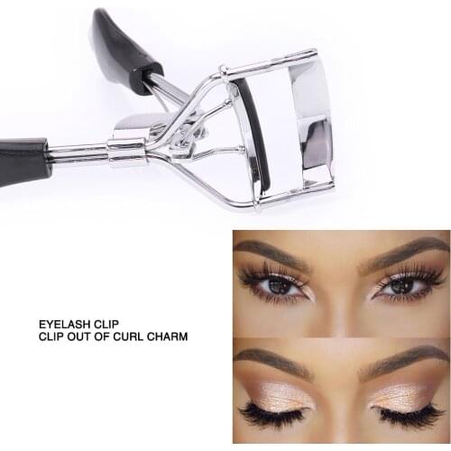 O.TWO.O 2 Colors Black Silvery Eyelash Curler Eyelashes Cliper for Natural Curling Beauty Product Tools