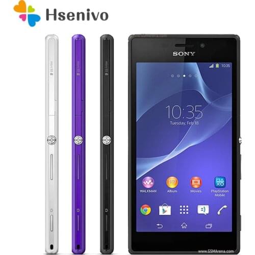 Sony Xperia M2 D2303 Refurbished Original Unlocked 1GB RAM 8GB ROM 4.8" Android 4.3 Quad Core 8MP WIFI 1080P 4G LTE Phone