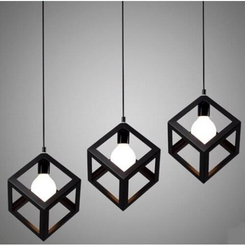 Nordic Loft Style LED Pendant Light Fixtures Vintage Industrial Lighting For Dining Room Bar Hanging Lamp Lustres Pendentes