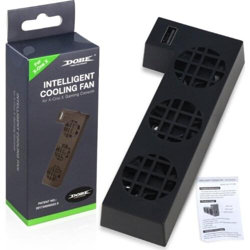USB Cooling Fan Is Suitable For X-box One X Console Cooling System For X-box One X With 3 Cooling Fans X-BOX Accessories