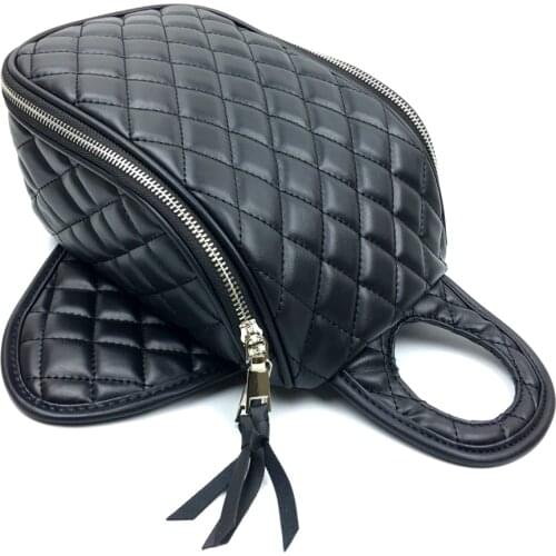 Waterproof Toolkit Bag For Harley 883 1200 Diamond Black Oil Fuel Tank Tool Bag Magnetic Motorcycle SaddleBag