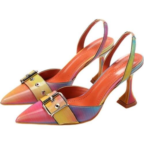 WOSHI Women's Stiletto Heels