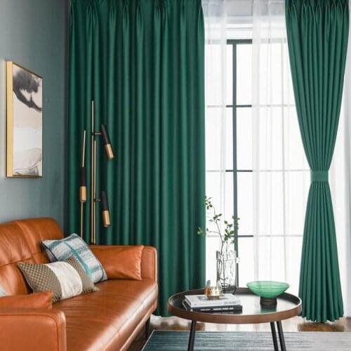 Window Curtains Shading For Bedroom Living Room Modern Windows Blackout Curtains Customized Products