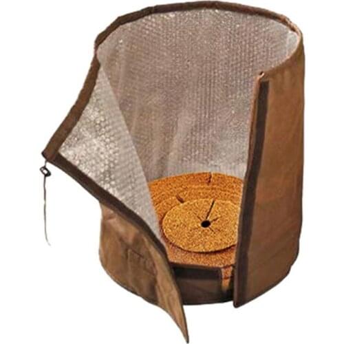 Winter Plant Pot Protection Bag Anti UV Flower Pot Cover Reusable Double-layer Bubble Pouch Cold-proof Warm Garden Tool