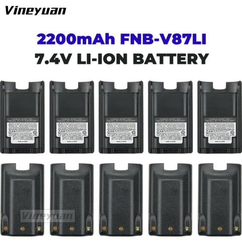 10X Replacement Battery for VX-600 VX-820 VX-821 VX-824 VX-829 VX-900 VX-920 VX-921 VX-924 FNB-V86 FNB-V86LI FNB-V87 FNB-V87LI