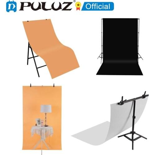 3 PCS PULUZ Photography Background PVC Paper Kits for Studio Light Tent Box 3 Colors Backdrops Size: 120cm x 60cm