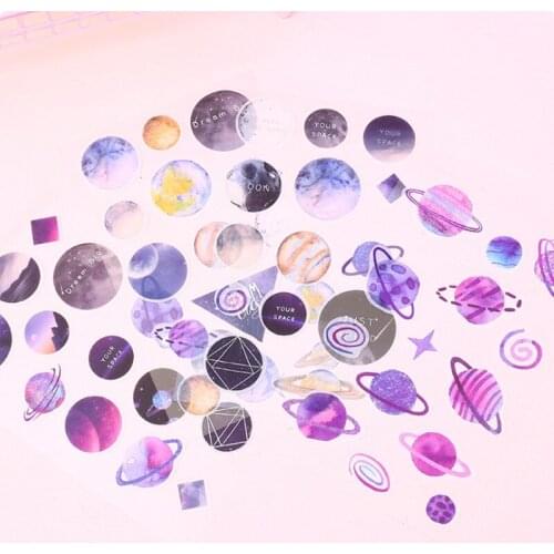 24packs/lot Fantasy Polas Star Sea Stationery Stickers Decor Sticker For Scrapbooking Diary Albums Supplies