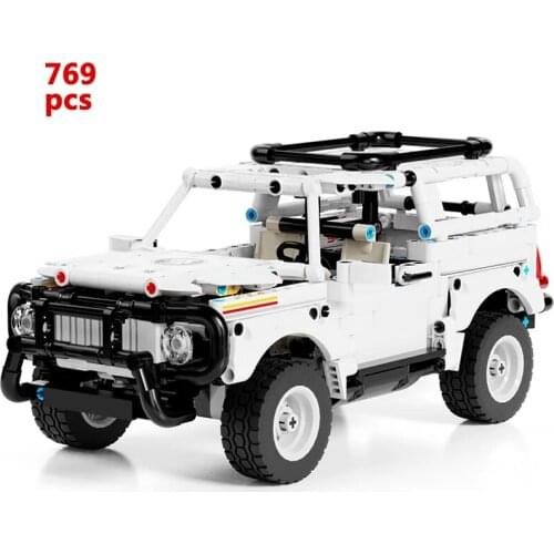 769pcs City SUV Sports Off-Road Vehicle Building Blocks Creator Racing Car City Expert Bricks Set Kids DIY Toys Children Gift