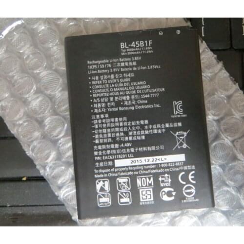 ALLCCX battery BL-45B1F for LG H900 H901 H961N H962 H968 VS990 F600 V10 H960 with good quality