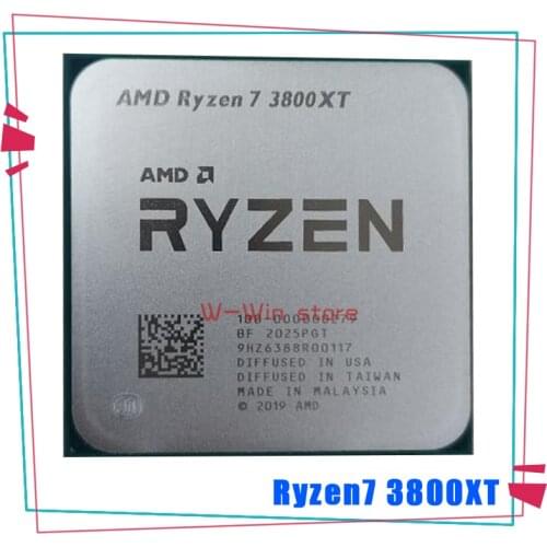 AMD Ryzen 7 3800XT R7 3800XT 3.9 GHz Eight-Core 16-Thread CPU Processor 100-000000279 Socket AM4 New but without cooler
