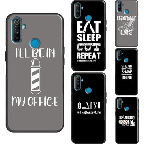 Love Barber Life Case For Realme 7 Pro 8 Pro 6 Pro Q3 C3 C21 GT Phone Cover For OnePlus 8 Pro 8T Nord 9 Pro