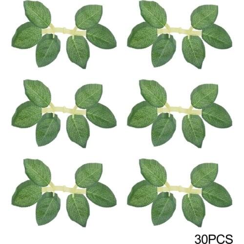Flower Artificial Leaves Hawaiian Theme Wedding Birthday Fake For Tropical Decor Simulation Home Silk Screen Festival Supplies