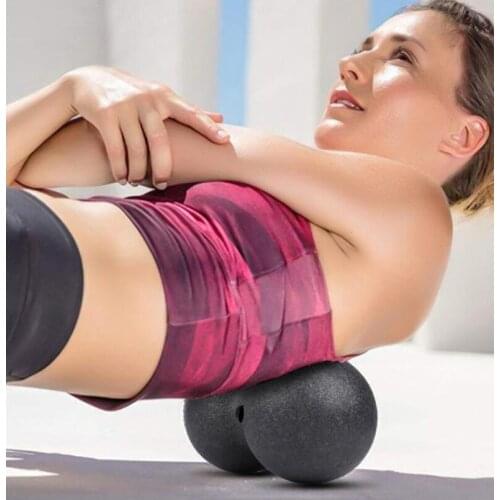 EPP Lacrosse Myofascia Ball Peanut Massage Ball High Density Lightweight Fitness Body Fascia Exercise Relieve Pain Yoga Ball