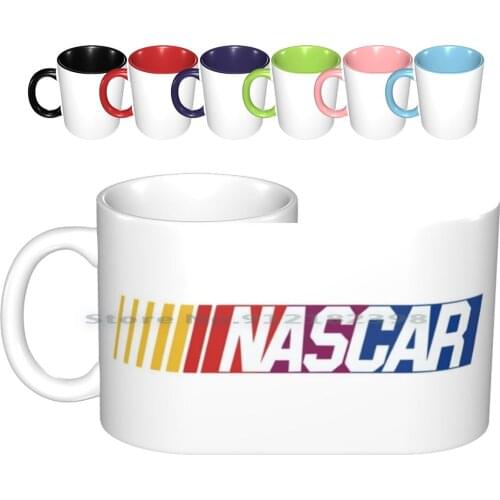 Racing Ceramic Mugs Coffee Cups Milk Tea Mug Kid Team Logo Creative Trending Vintage Gift Bottle Cup