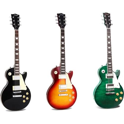 39 Inch Electric Guitar 22 Character Concert Guitar Electric Bass Black Sunset Color Guitarra Stage Gift Musical Instrument