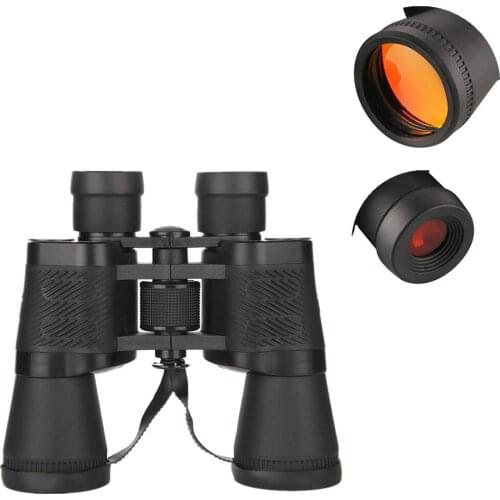 FIRECLUB Outdoor Portable Binoculars High Power Travel Eyepieces HD 10X50 Binoculars Telescope
